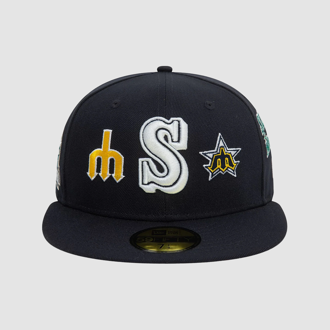 59FIFTY MLB Cooper Patch Seattle Mariners Navy