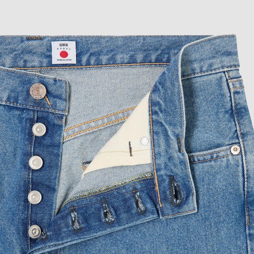 Regular Straight Jeans Blue Light Used