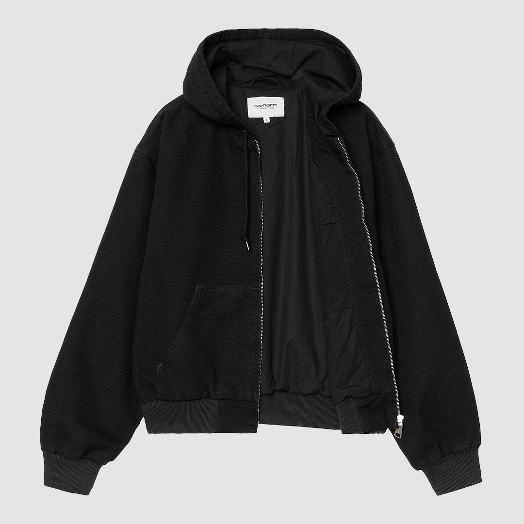 W' OG Active Jacket Black Rinsed