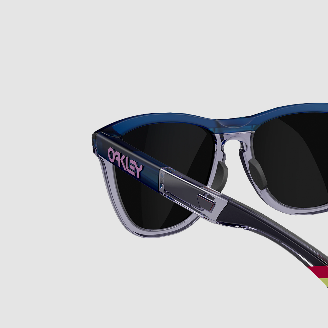 Frogskins Range Fortnite Matte Transparent Blue / Prizm Black