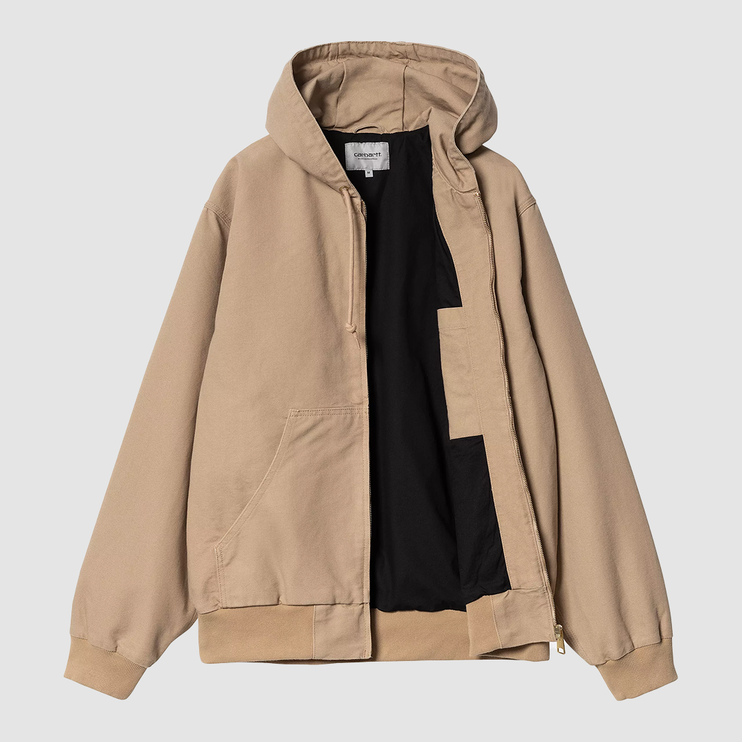 OG Active Jacket Dusty H Brown Rinsed