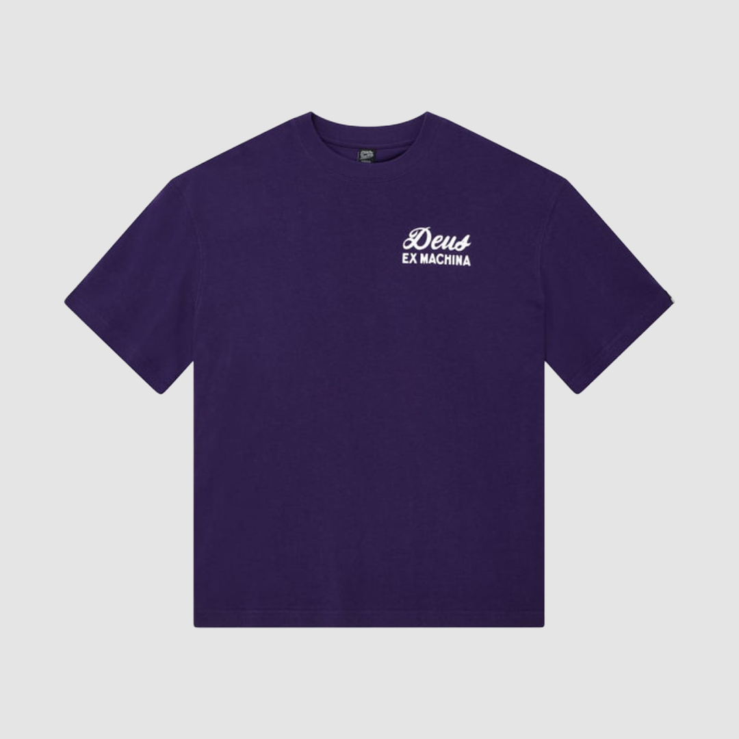 Venice Sign T-Shirt Violet Indigo