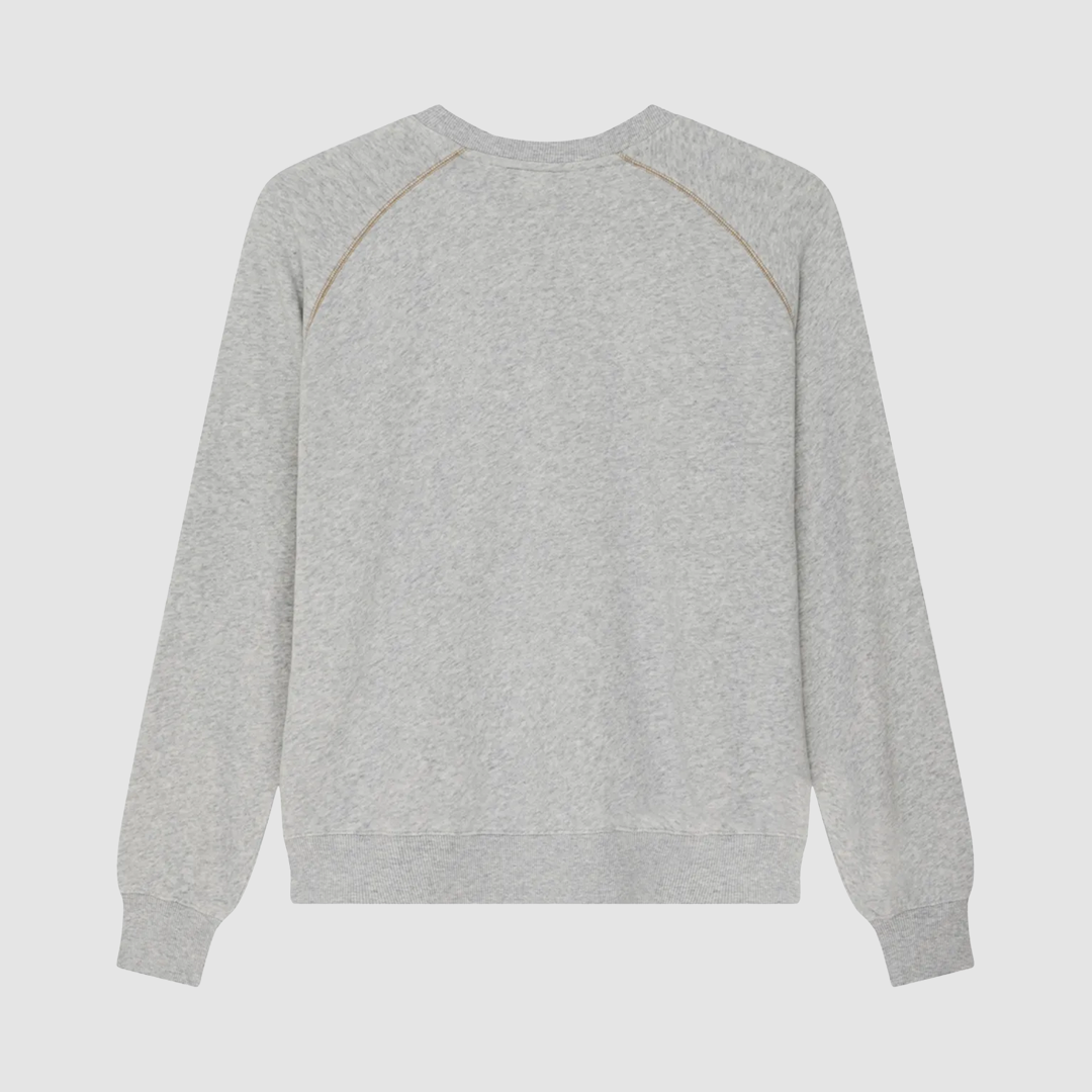One More Marle Crew Light Grey Marle