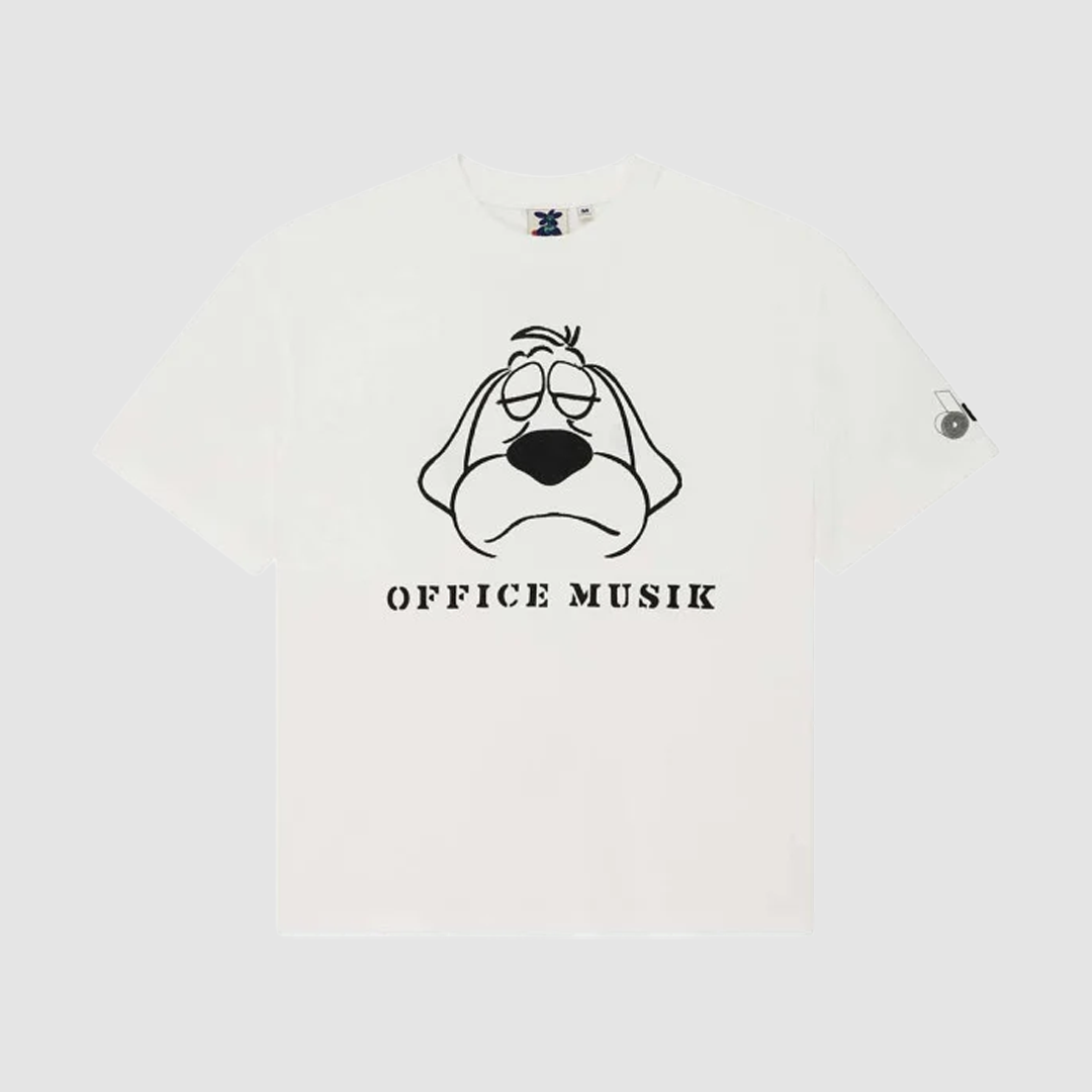 Office Musique T-Shirt Vintage White