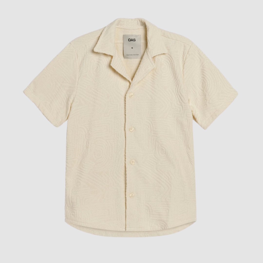 Cream Golconda Cuba Terry Shirt