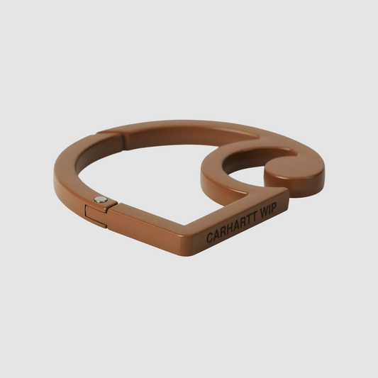 C-Logo Carabiner Brown