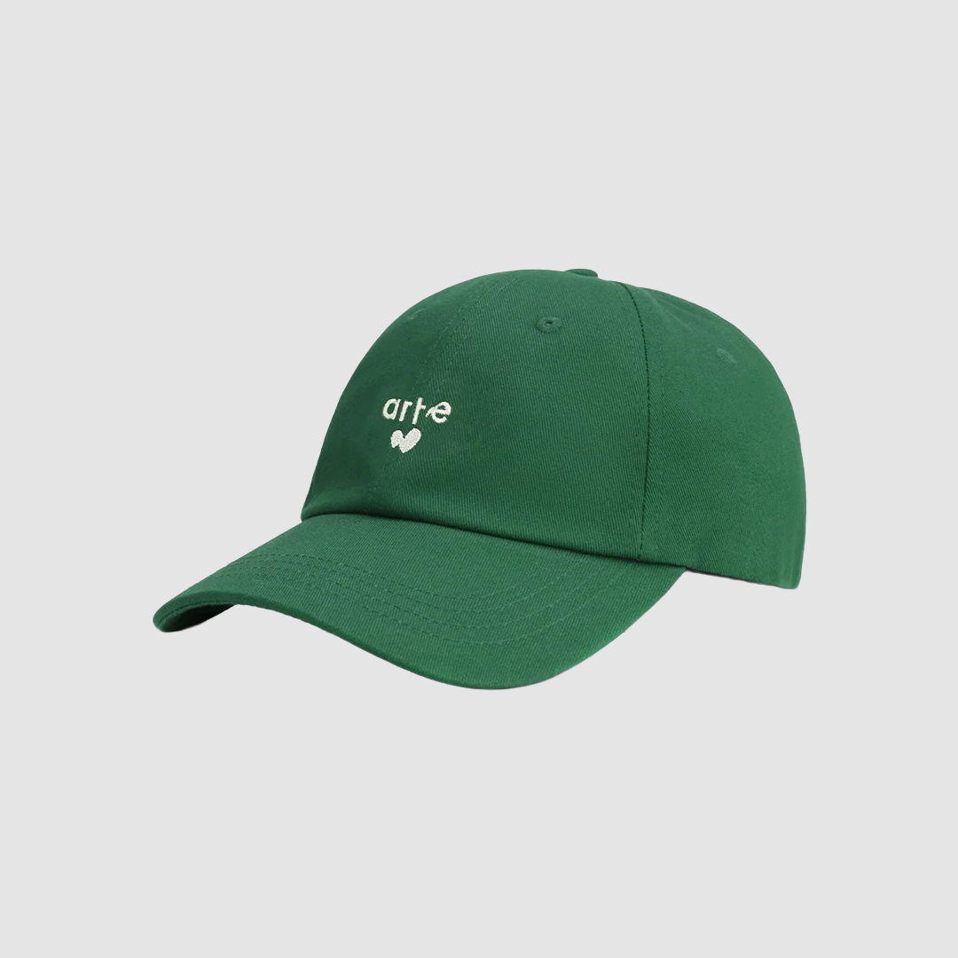 Heart Logo Cap Green