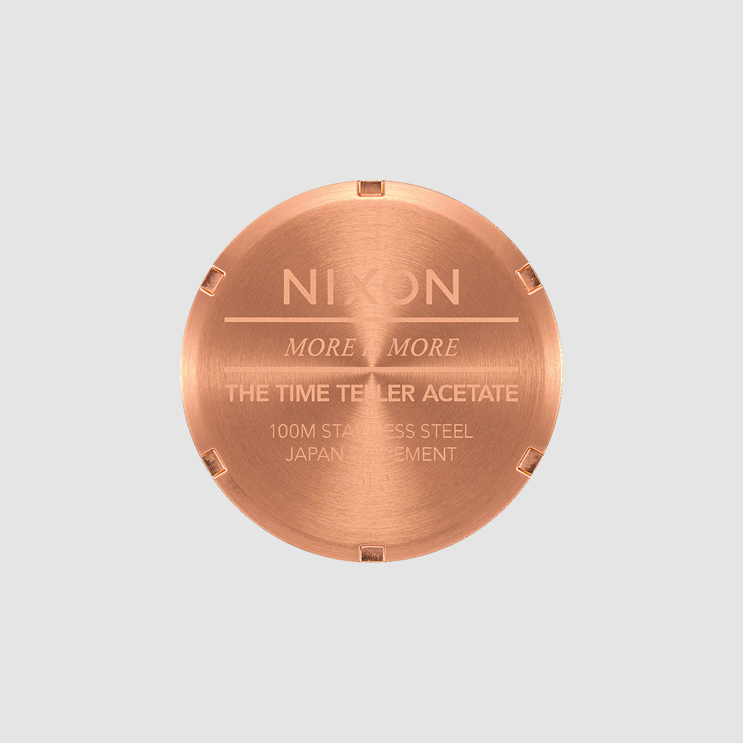 Time Teller Acetate Rose Gold / Pink Tortoise