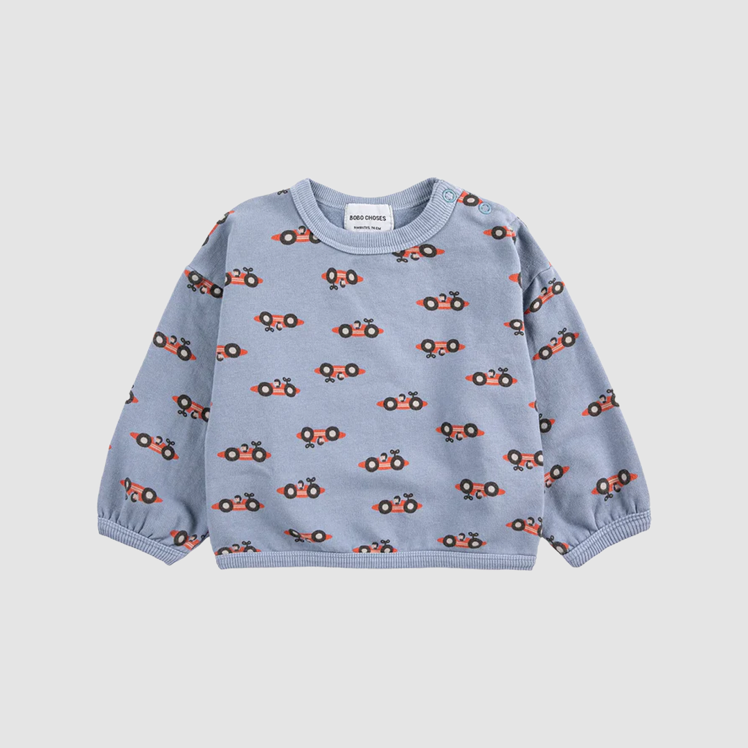 Race Car All Over Sweat