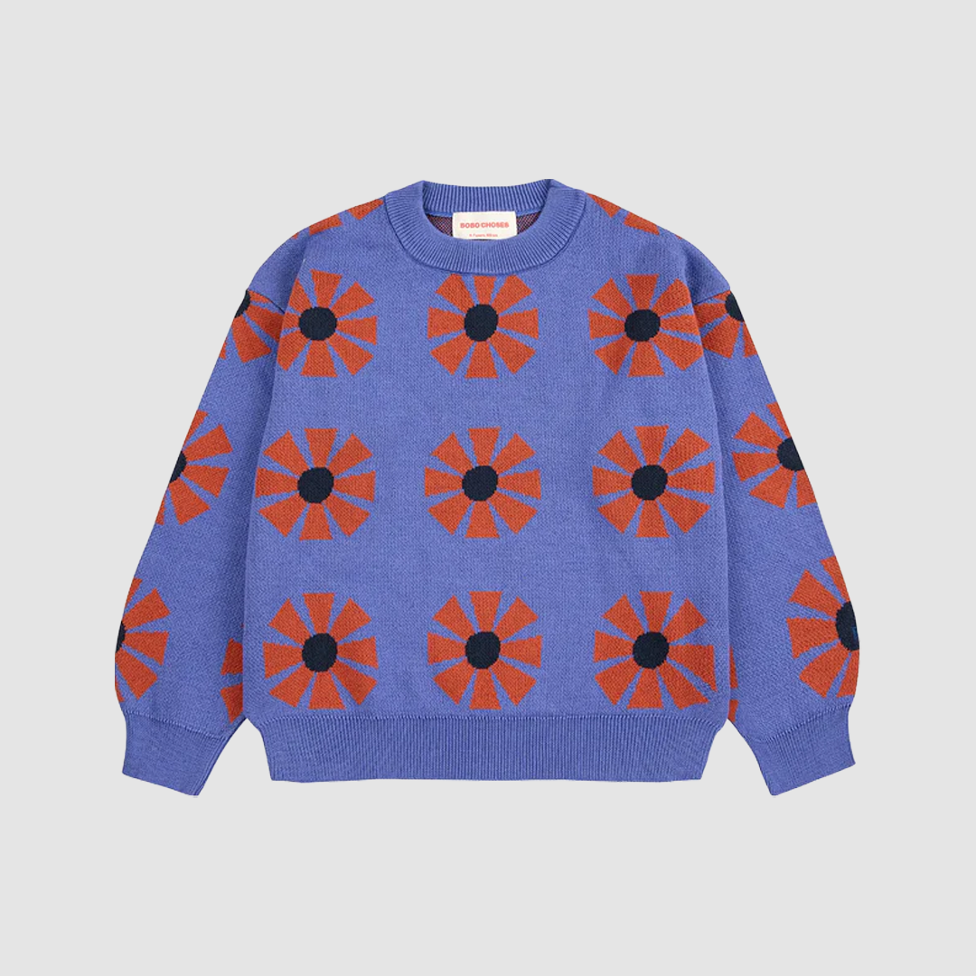 Kaleidoscope All Over Jacquard Jumper
