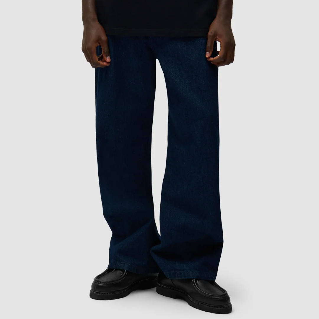 Circle Logo Pocket Pants Raw Denim