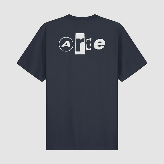Back Collage T-Shirt Navy