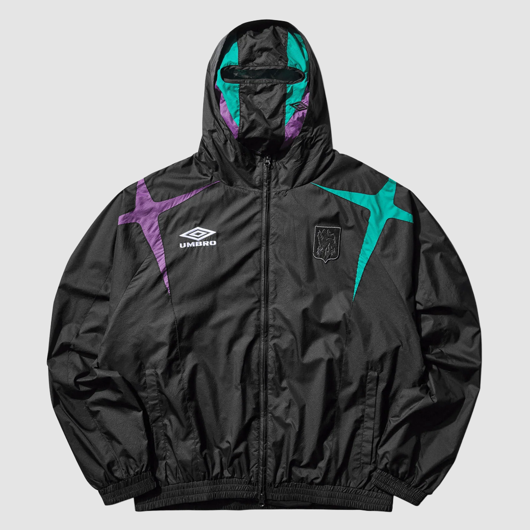 Jester Masked Track Jacket Black