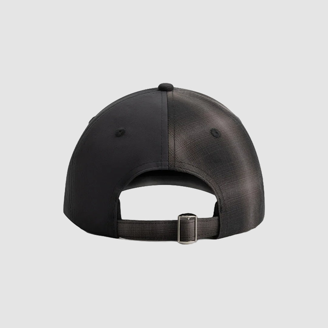 Plaided Nylon Cap Black / Plaid