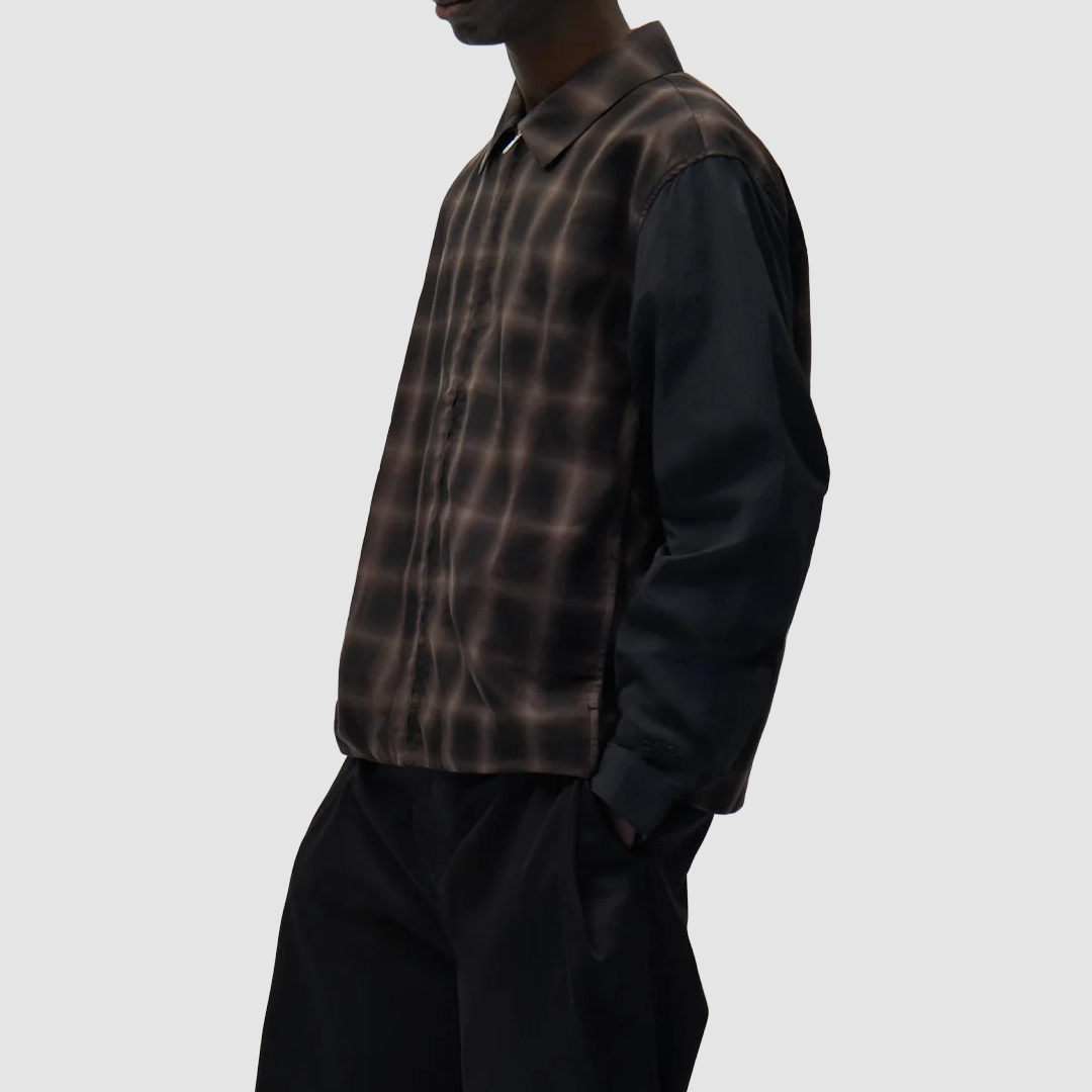 Plaided Shirt Jacket Plaid