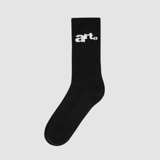 Big Logo Socks Black
