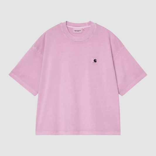W' S/S Nelson T-Shirt Gentle Purple Garment Dyed