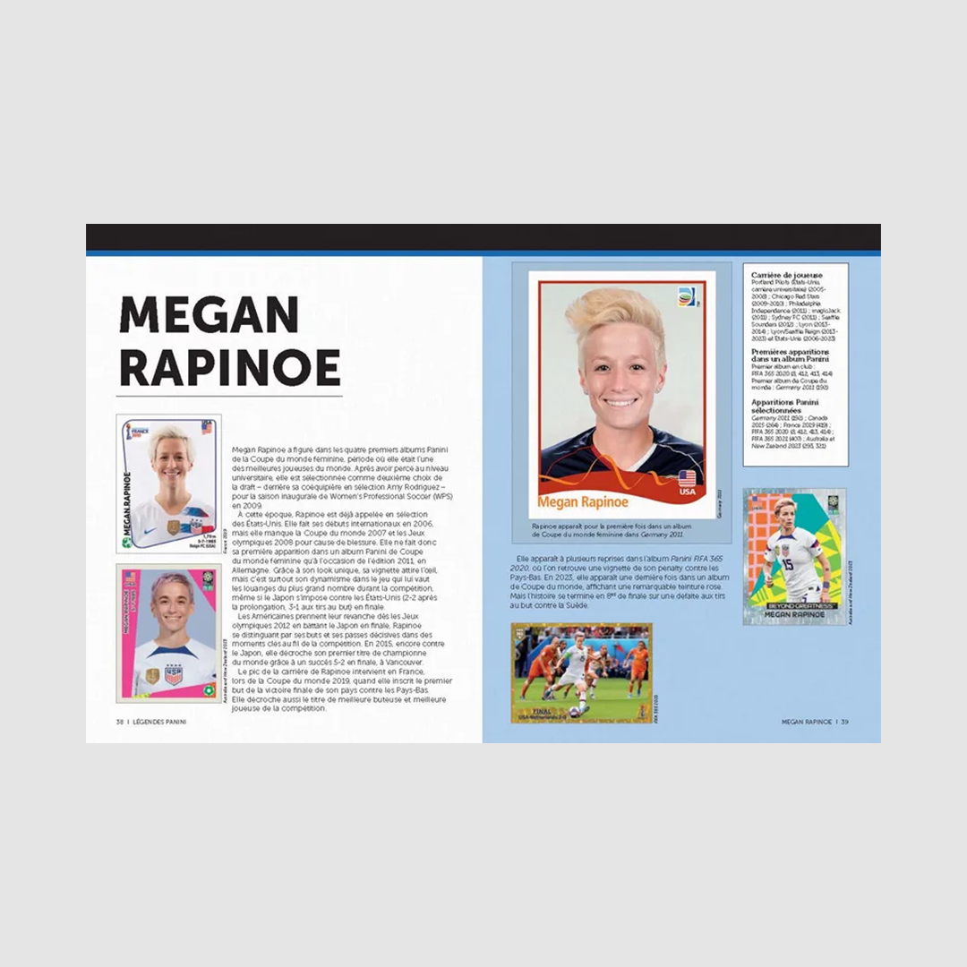 Livre Sport Légendes Panini