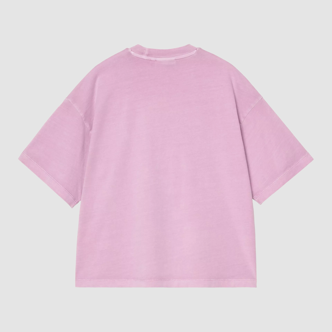 W' S/S Nelson T-Shirt Gentle Purple Garment Dyed
