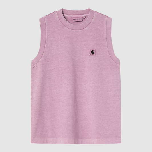 W' Nelson A-Shirt Gentle Purple Garment Dyed