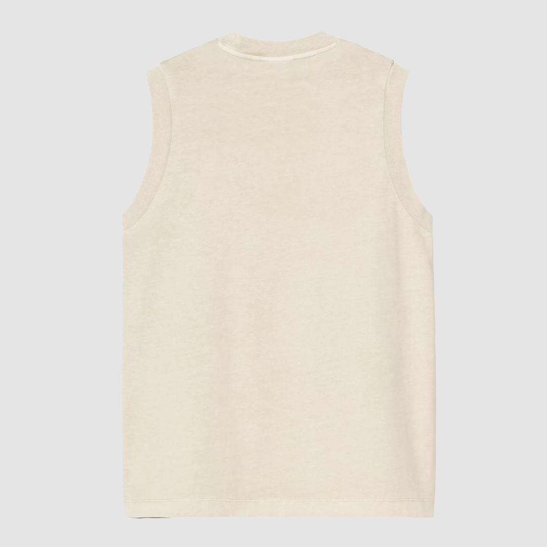 W' Nelson A-Shirt Stone Garment Dyed