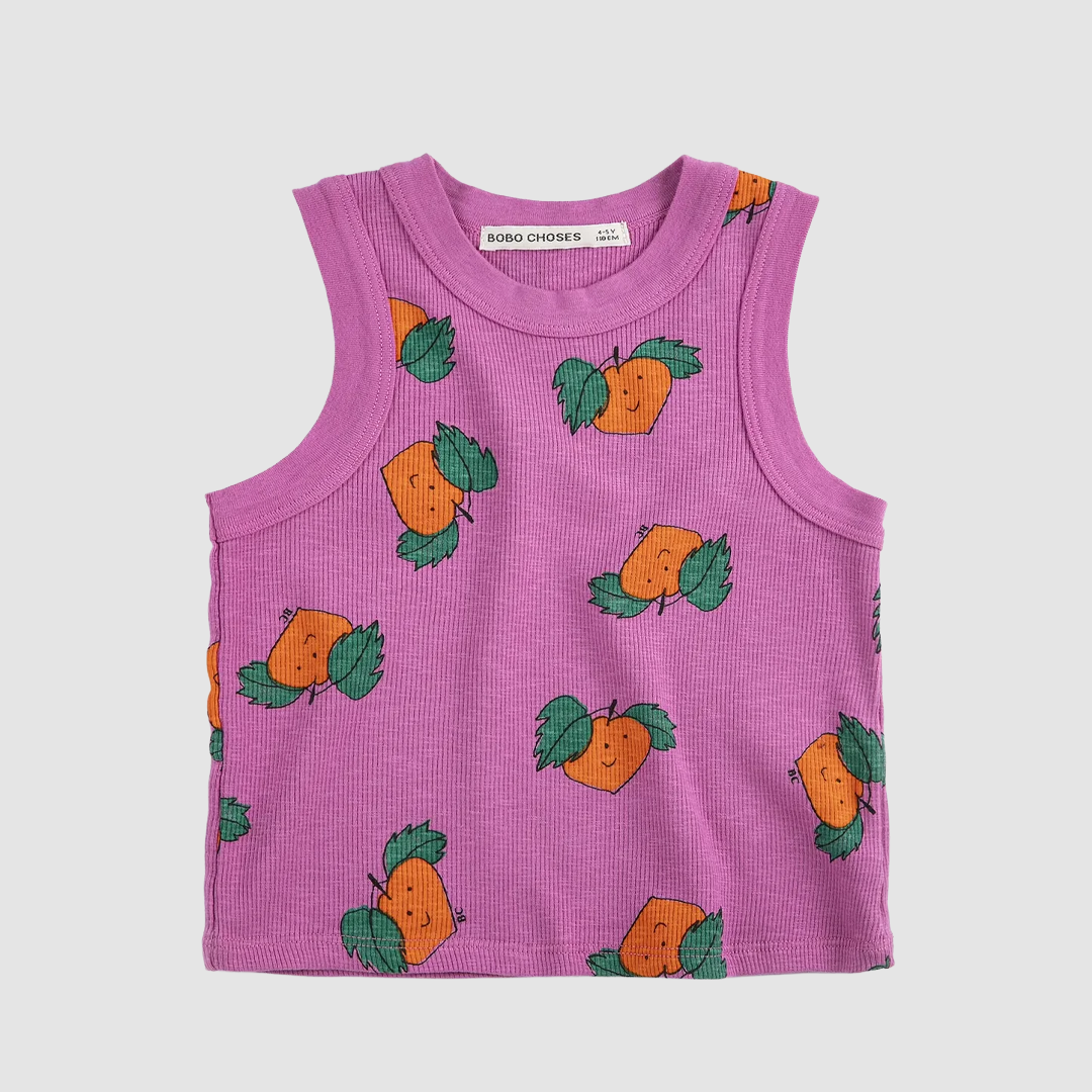 Tangerine All Over Tank Top