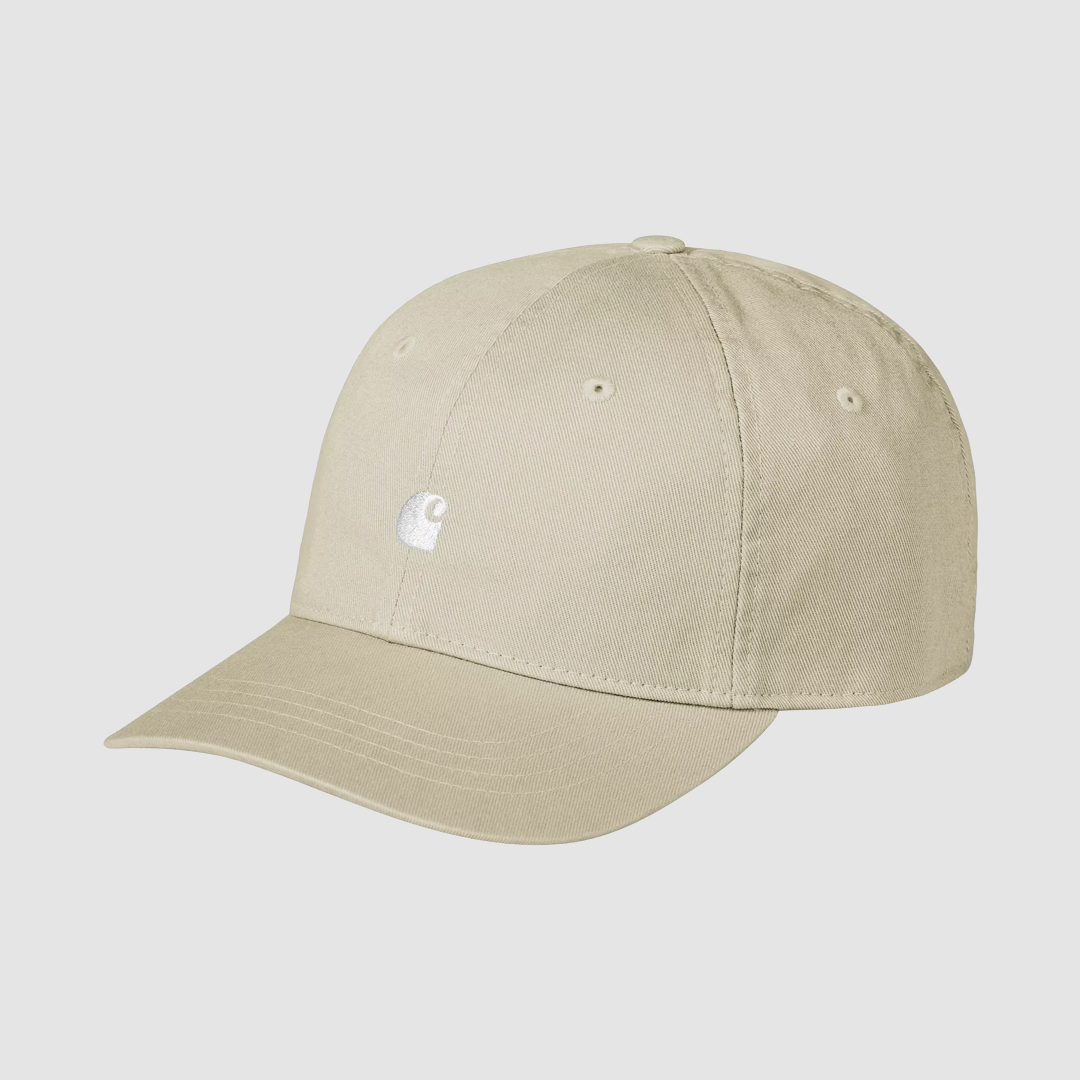 Madison Logo Cap Stone / White