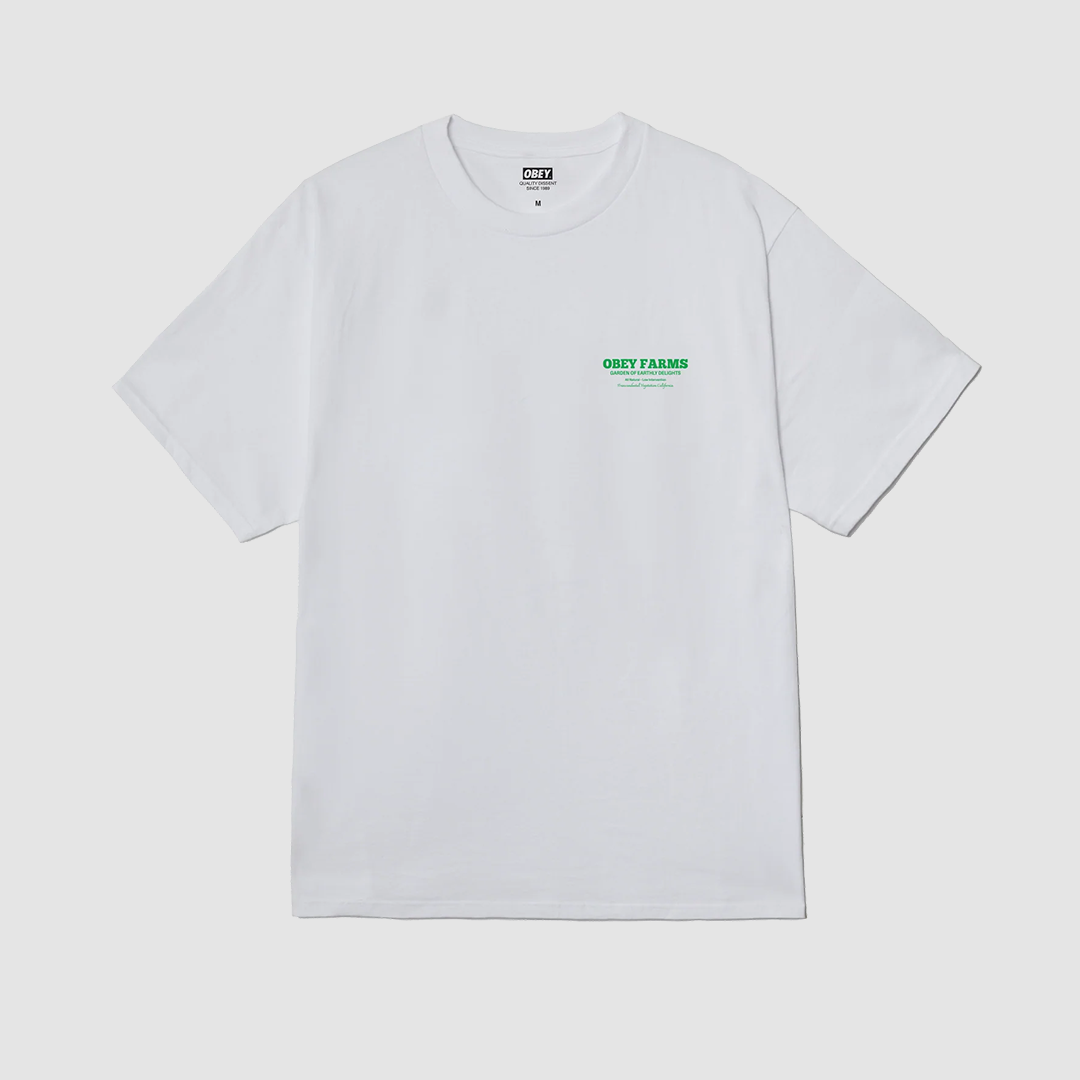 Obey Farms T-Shirt White