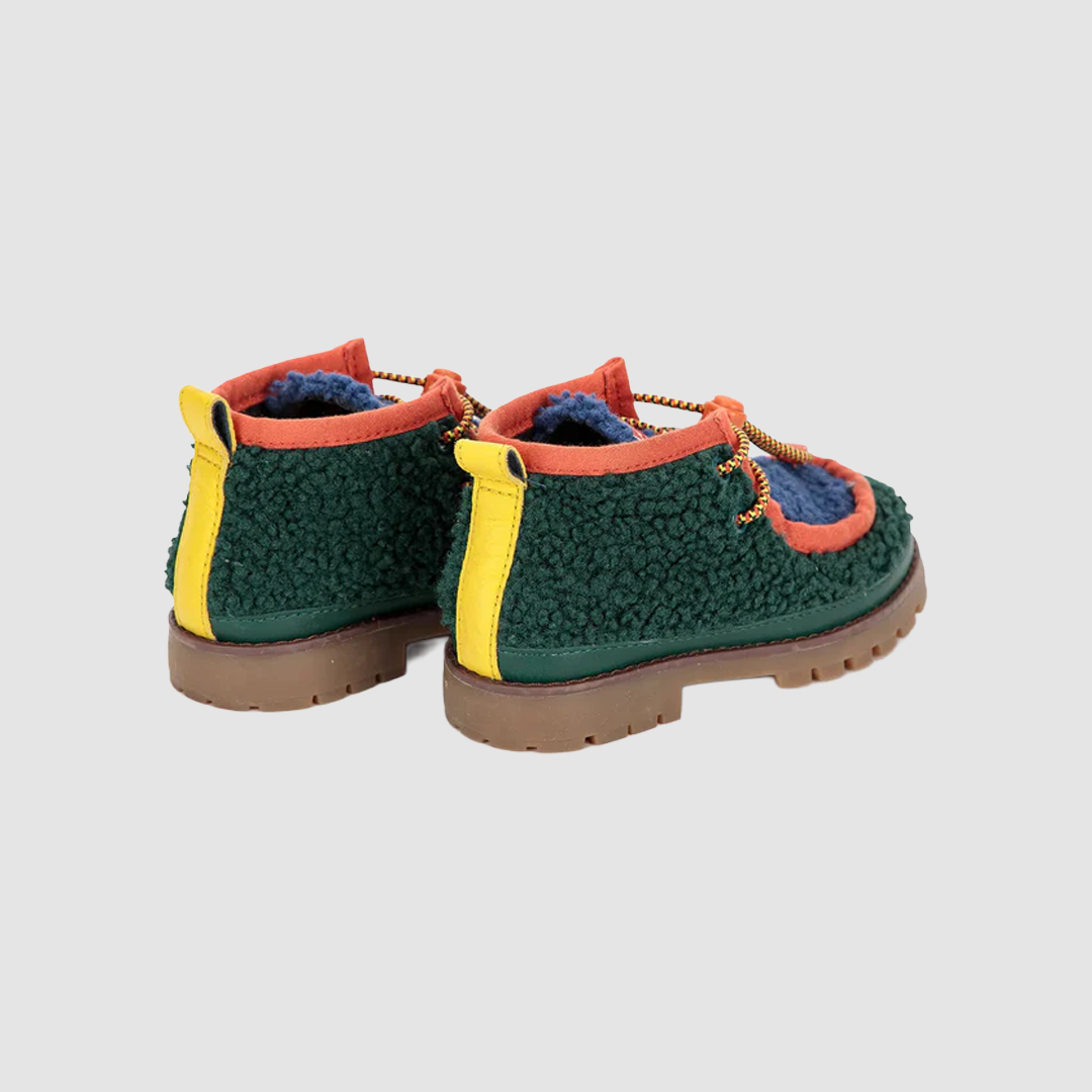 Bobo Choses x Camper Compas Wallabee Sheepskin Shoes