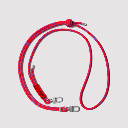 Topologie 6.0mm Rope Strap Red Blue Lattice