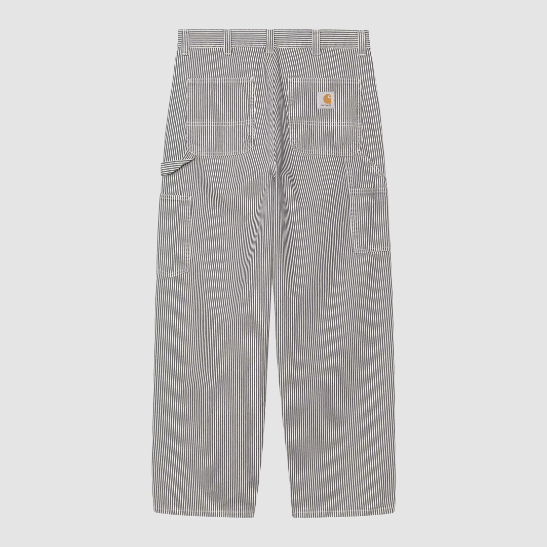 Mercer Single Knee pant Stripe Graphite / Wax Stone Washed