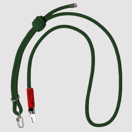 Topologie 8.0mm Rope Strap Green Lattice