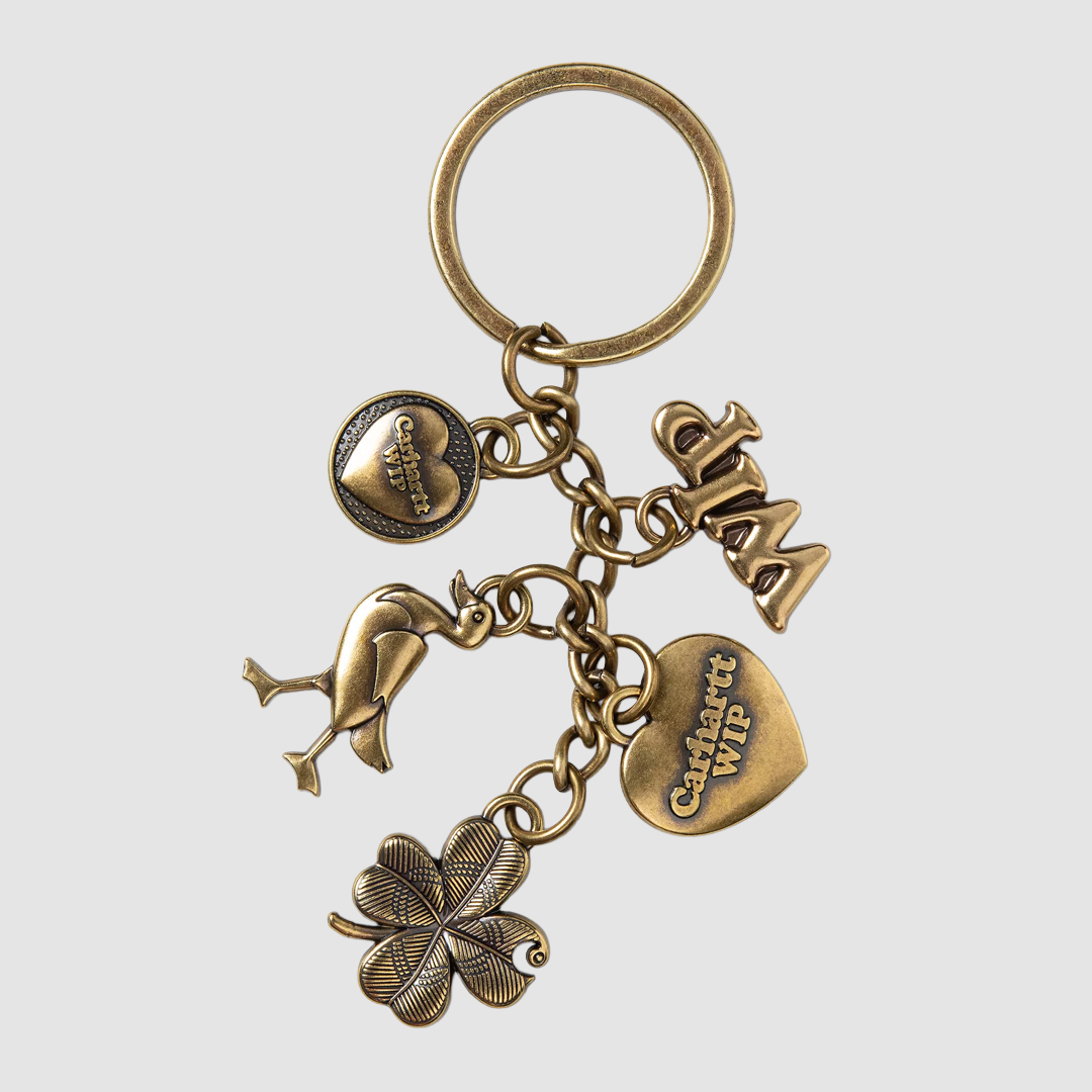 Charms Keychain Gold