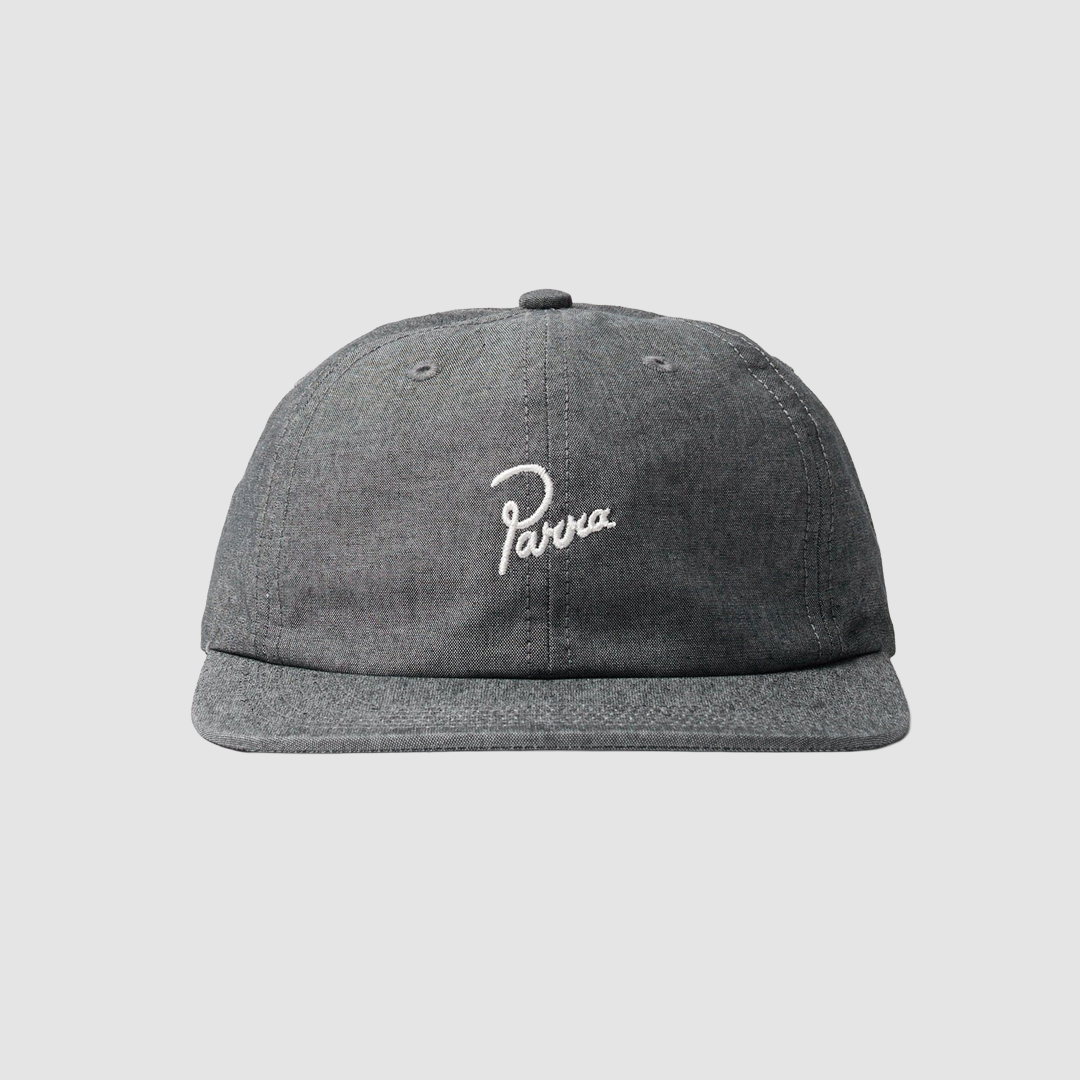 Signature 6 Panel Hat Black