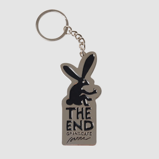 Grand Cafe Bunny Keychain Black