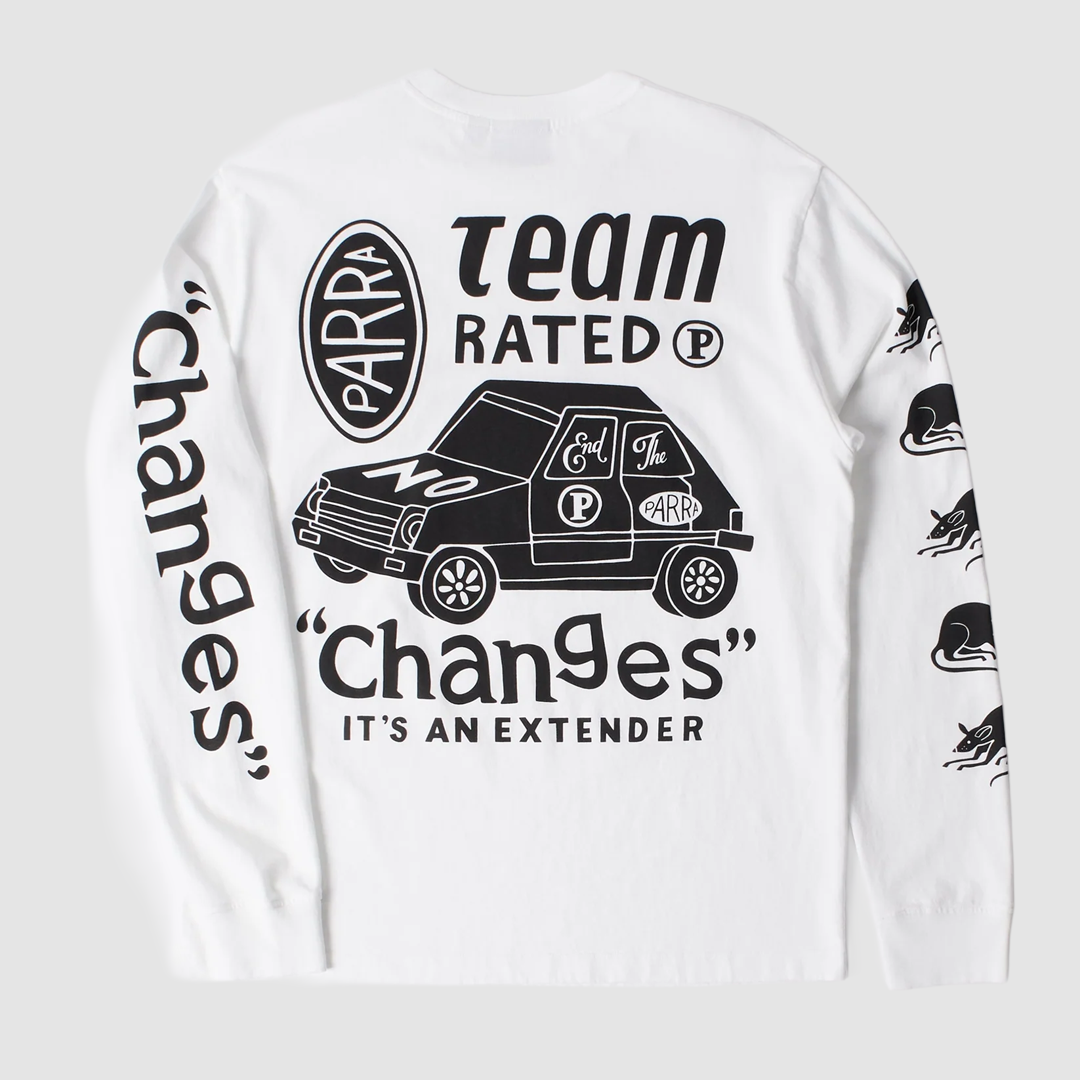 Team Changes LS T-Shirt White