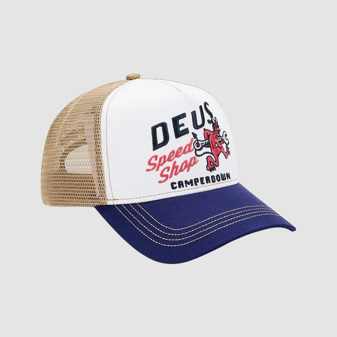Dogleg Trucker Dirty White