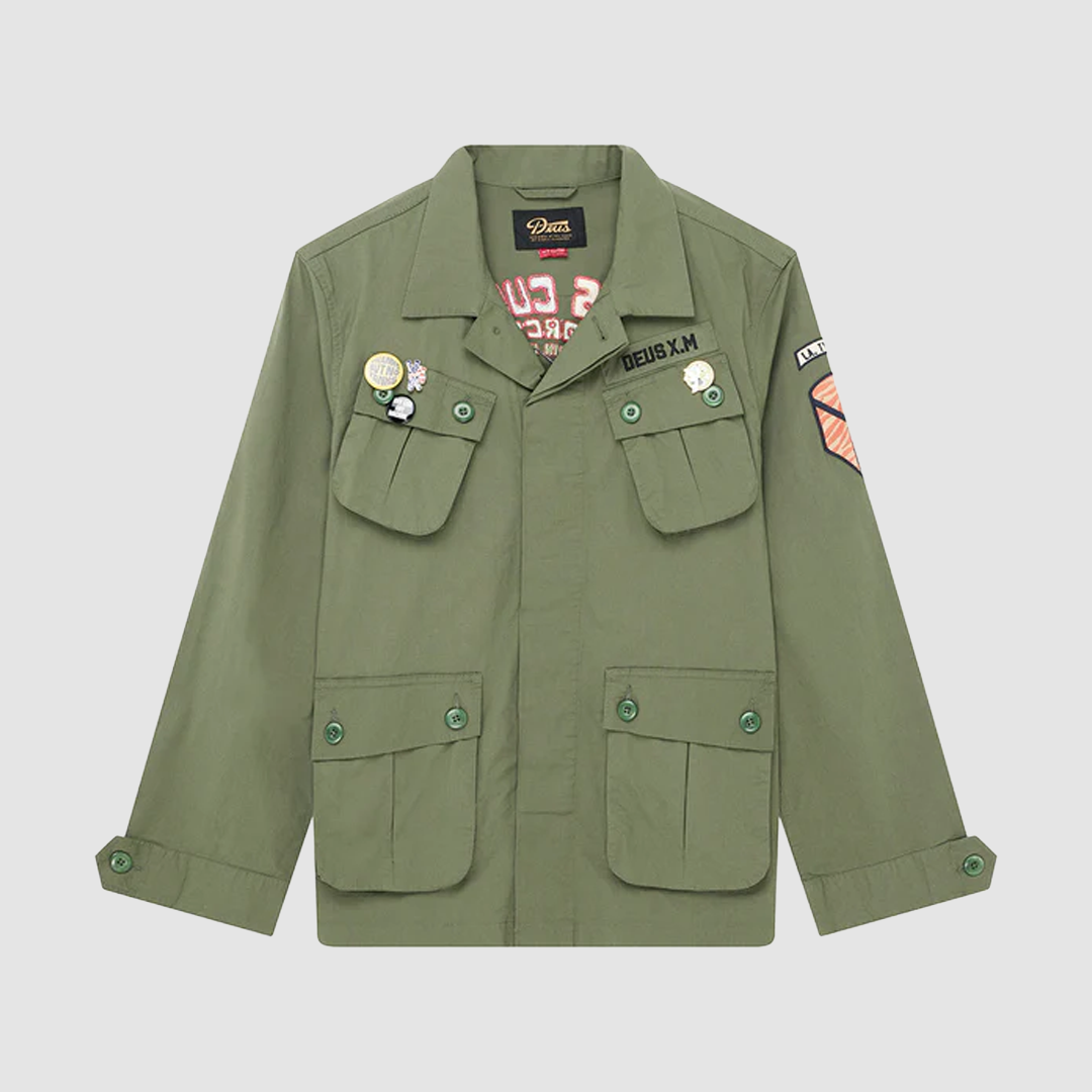 Power Overshirt Pine Green