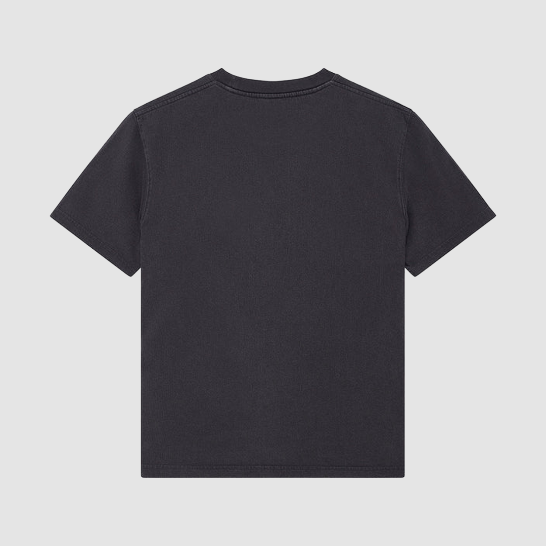 Shield Garment Dyed T-Shirt Black