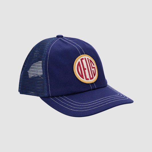 Pill Trucker Mechanic Blue