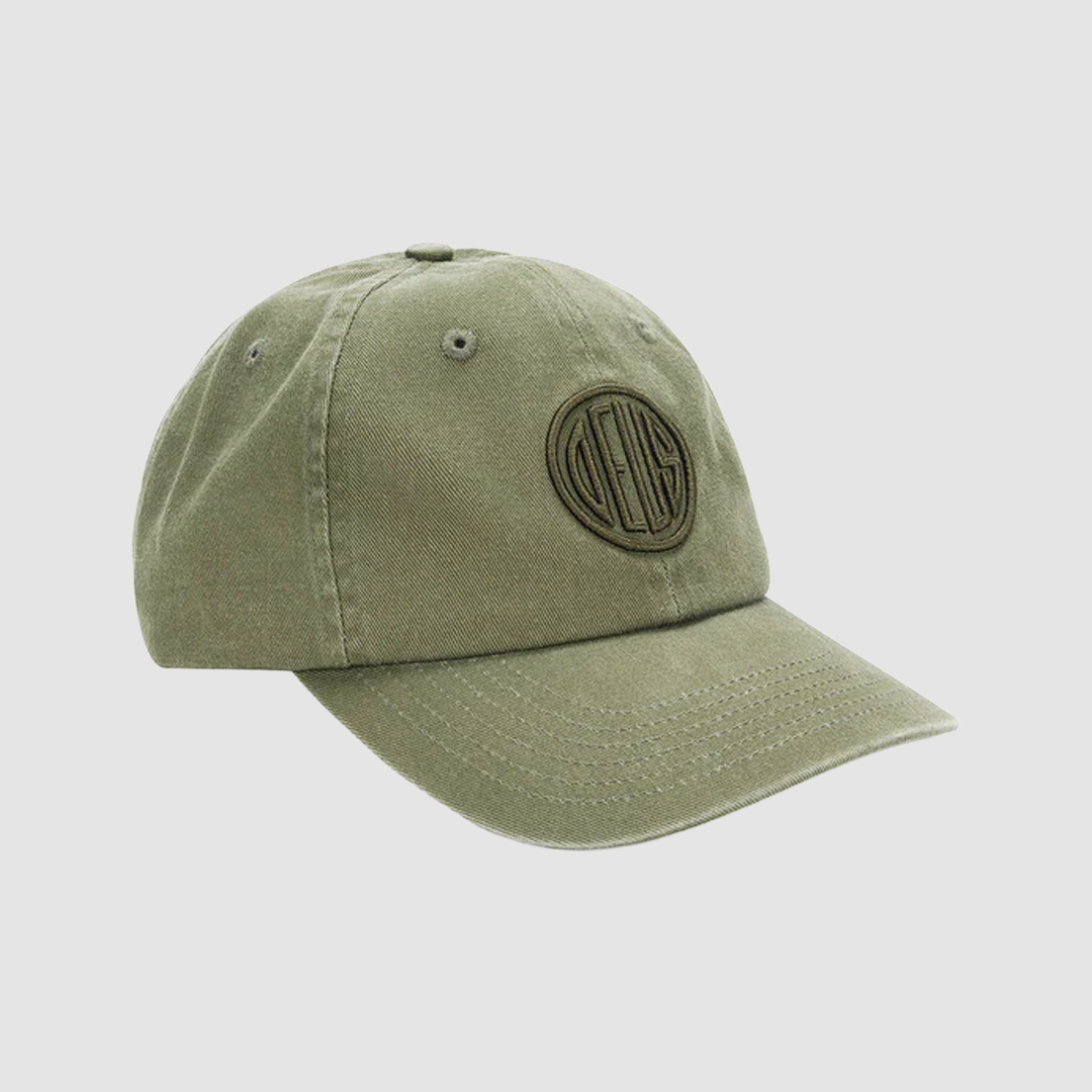 Pill Logo Dad Cap Pine Green