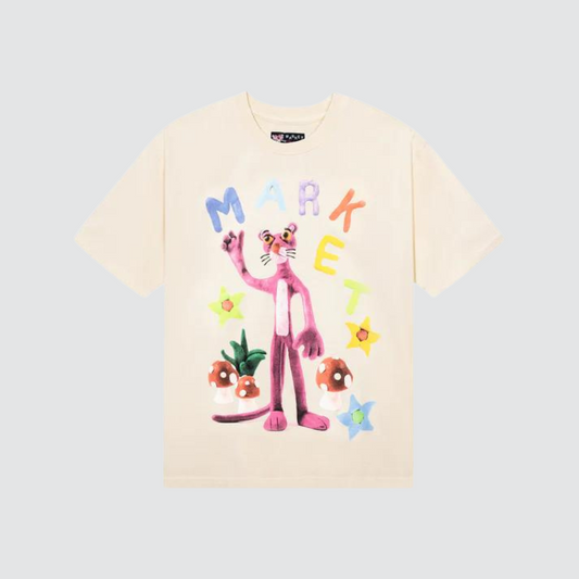 Pink Panther Nostalgia T-Shirt Ecru