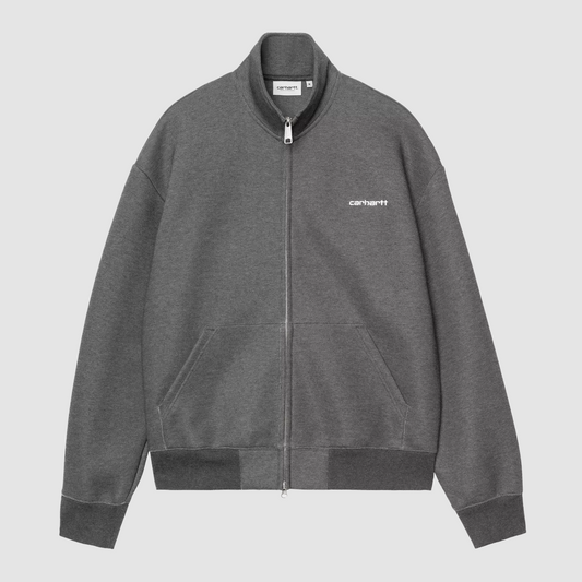Alda Zip Sweat Jacket Black / White