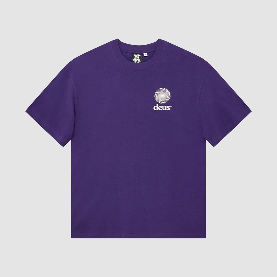 Strata T-Shirt Violet Indigo