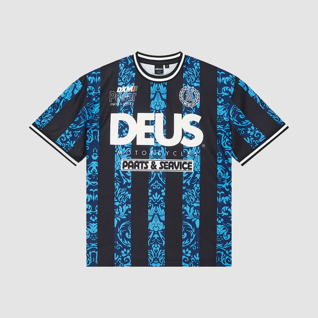 Nouveau Moto T-Shirt Pageant Blue