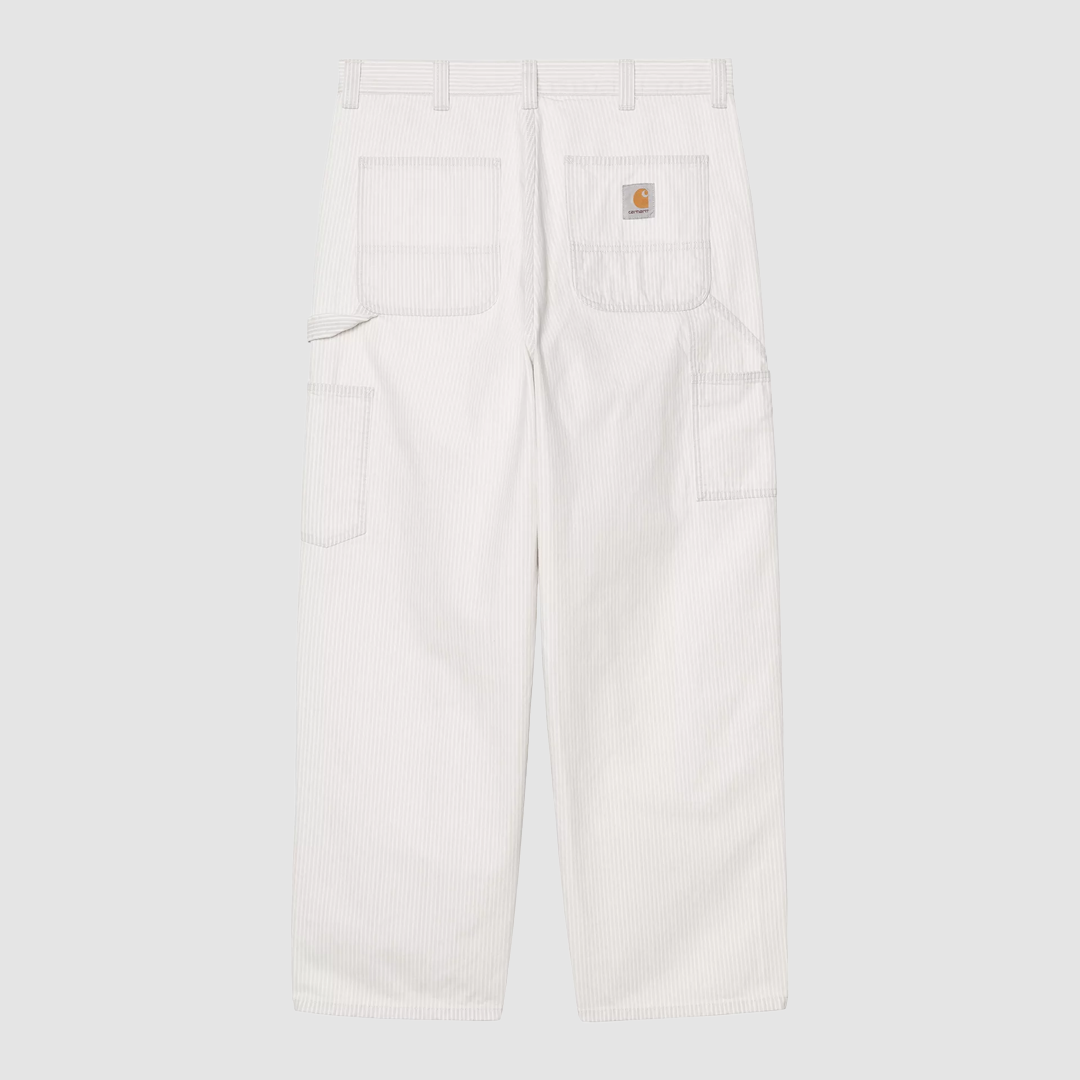 Mercer Single Knee Pant Stripe Graphite / Wax Bleached