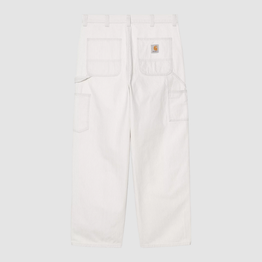 Mercer Single Knee Pant Stripe Graphite / Wax Bleached