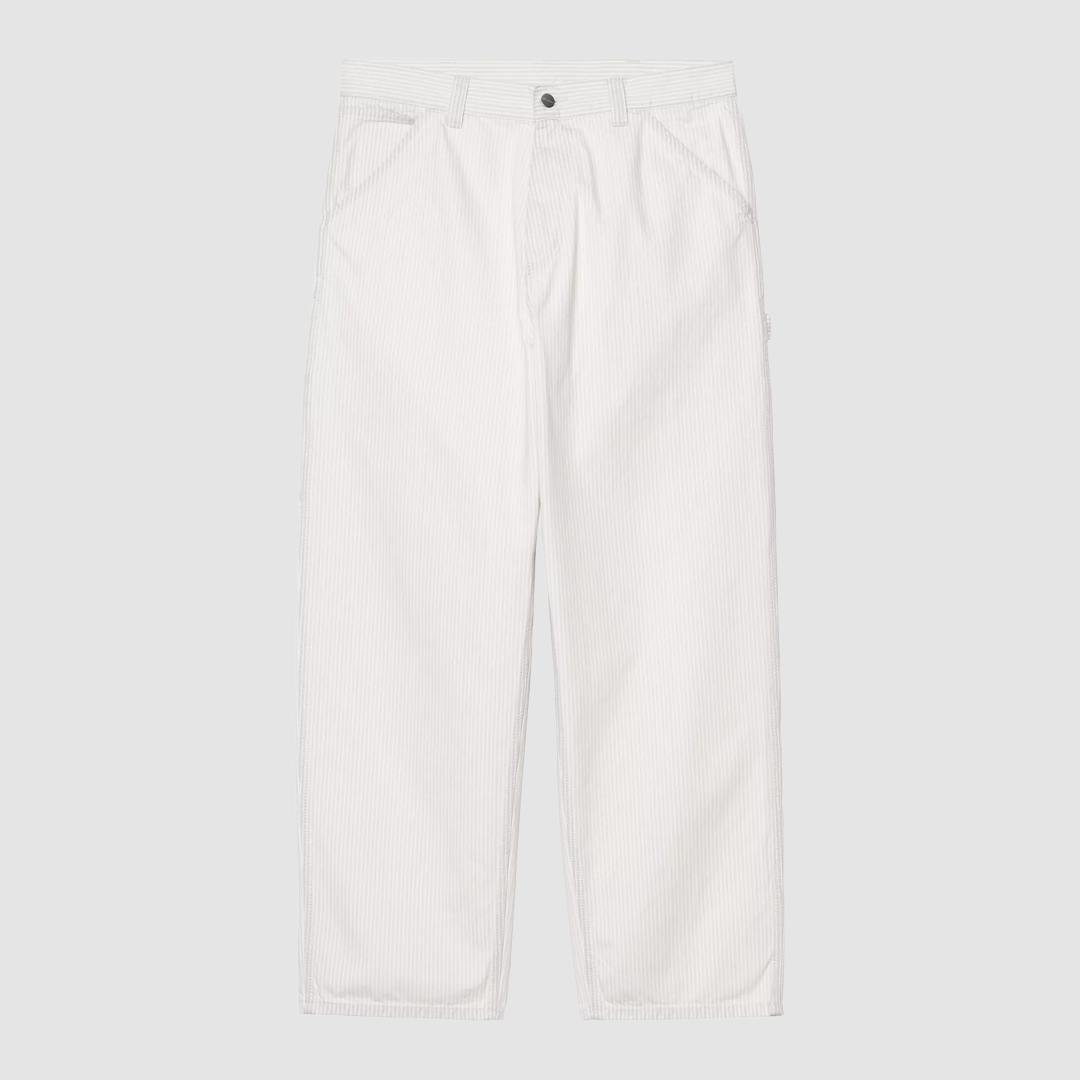Mercer Single Knee Pant Stripe Graphite / Wax Bleached