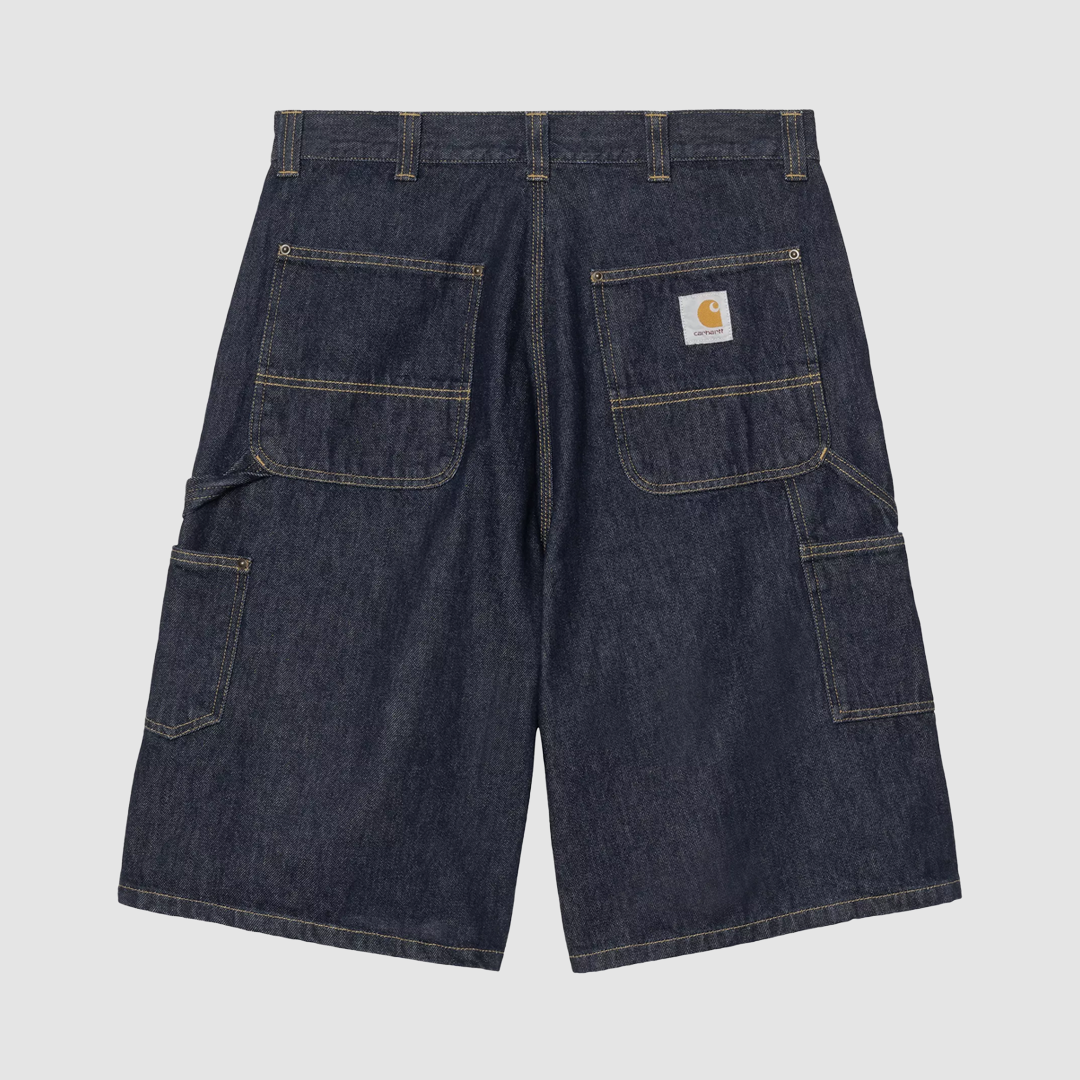 OG Double Knee Short Blue Rinsed