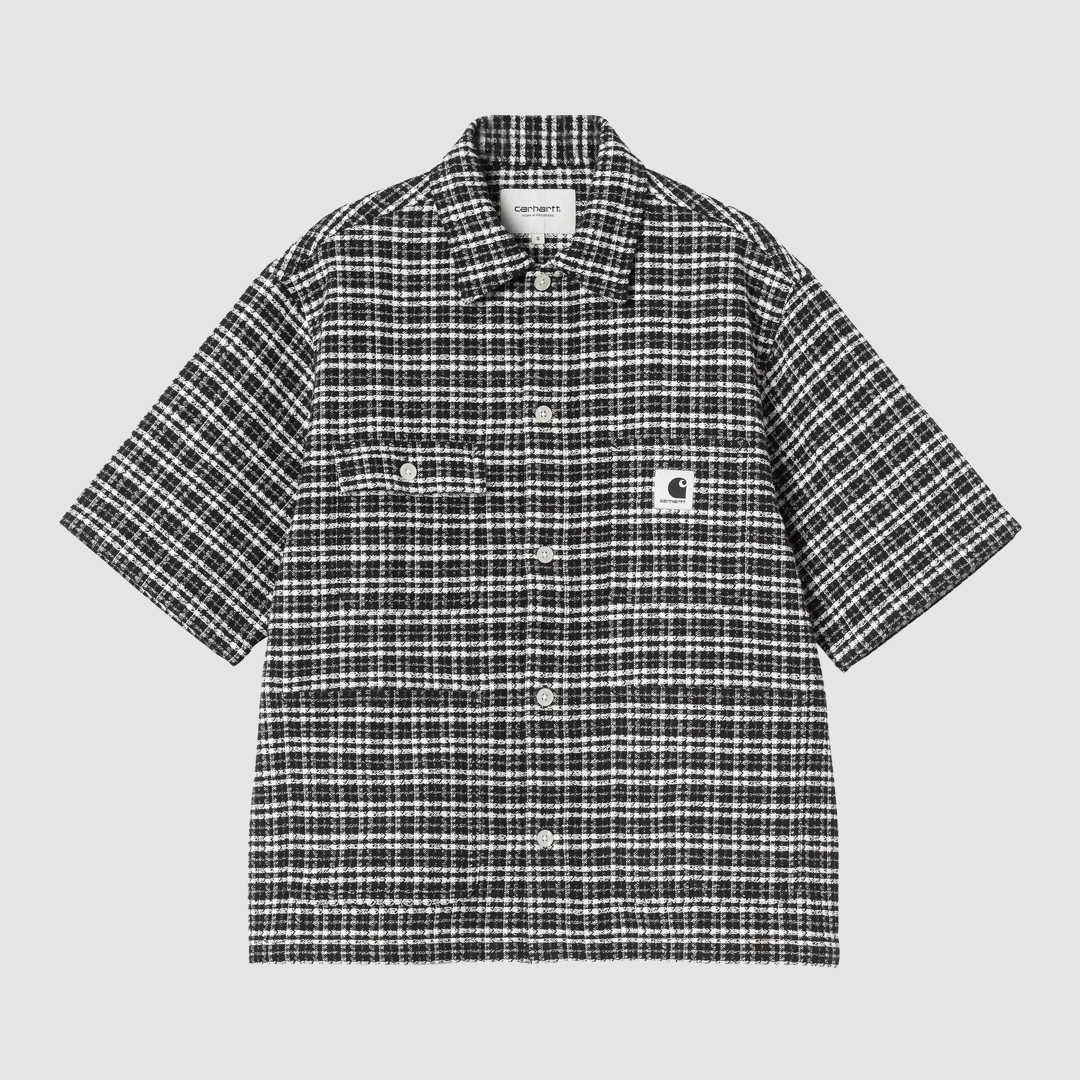 W' S/S Michigan Shirt Kander Check Black